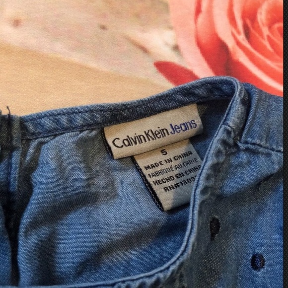 Calvin Klein Jeans 2pc Tunic/Leggings Set Sz 5 - Picture 6 of 8